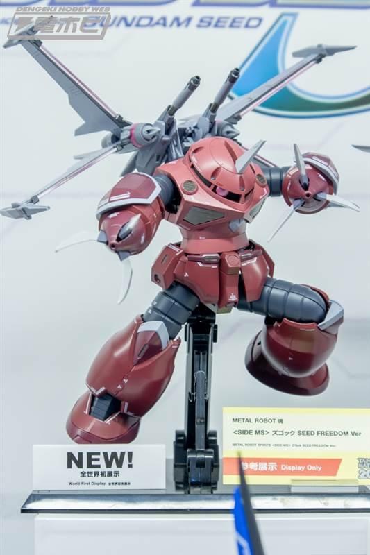 情報】METAL ROBOT魂『機動戦士ガンダムSEED FREEDOM』 參考出品展示