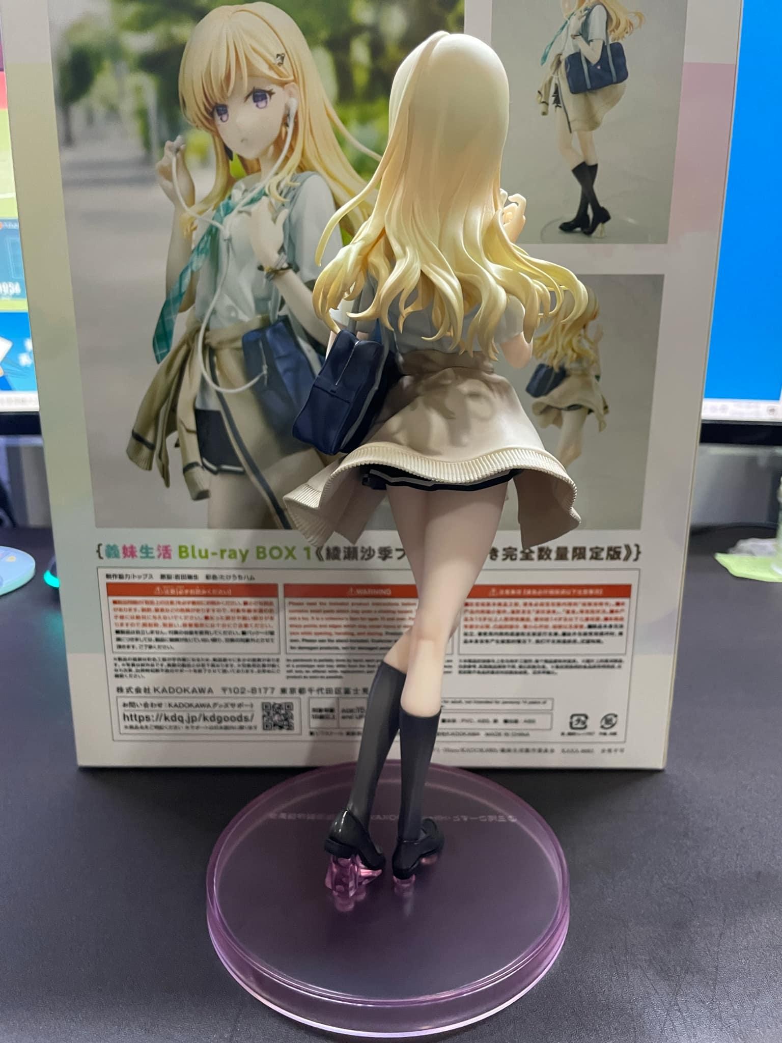 未開封】義妹生活 BD第1巻≪綾瀬沙季フィギュア付き完全数量限定