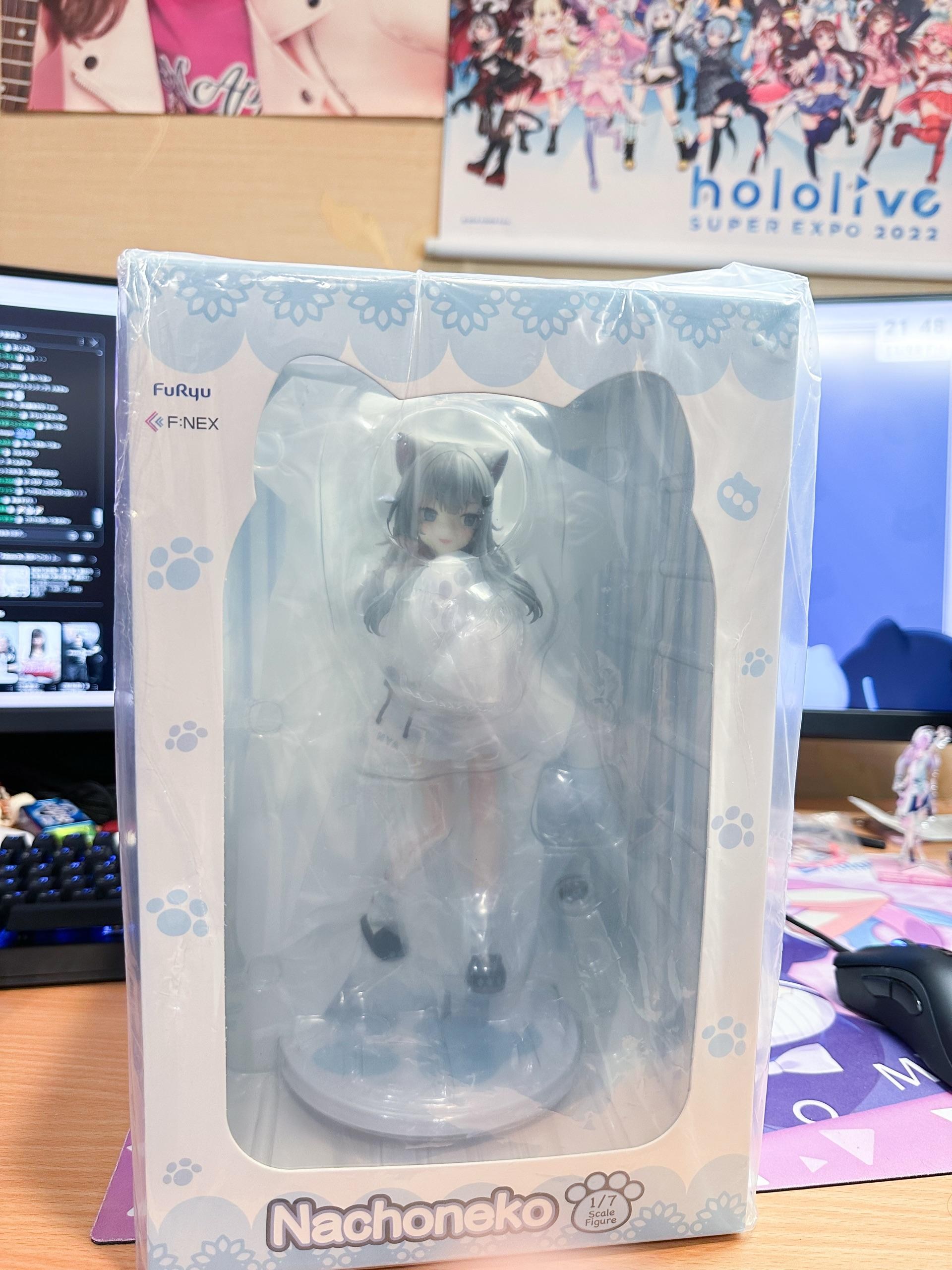 心得】【心得】【開箱】 不專業開箱F:NEX 甘城なつき插畫Vtuber