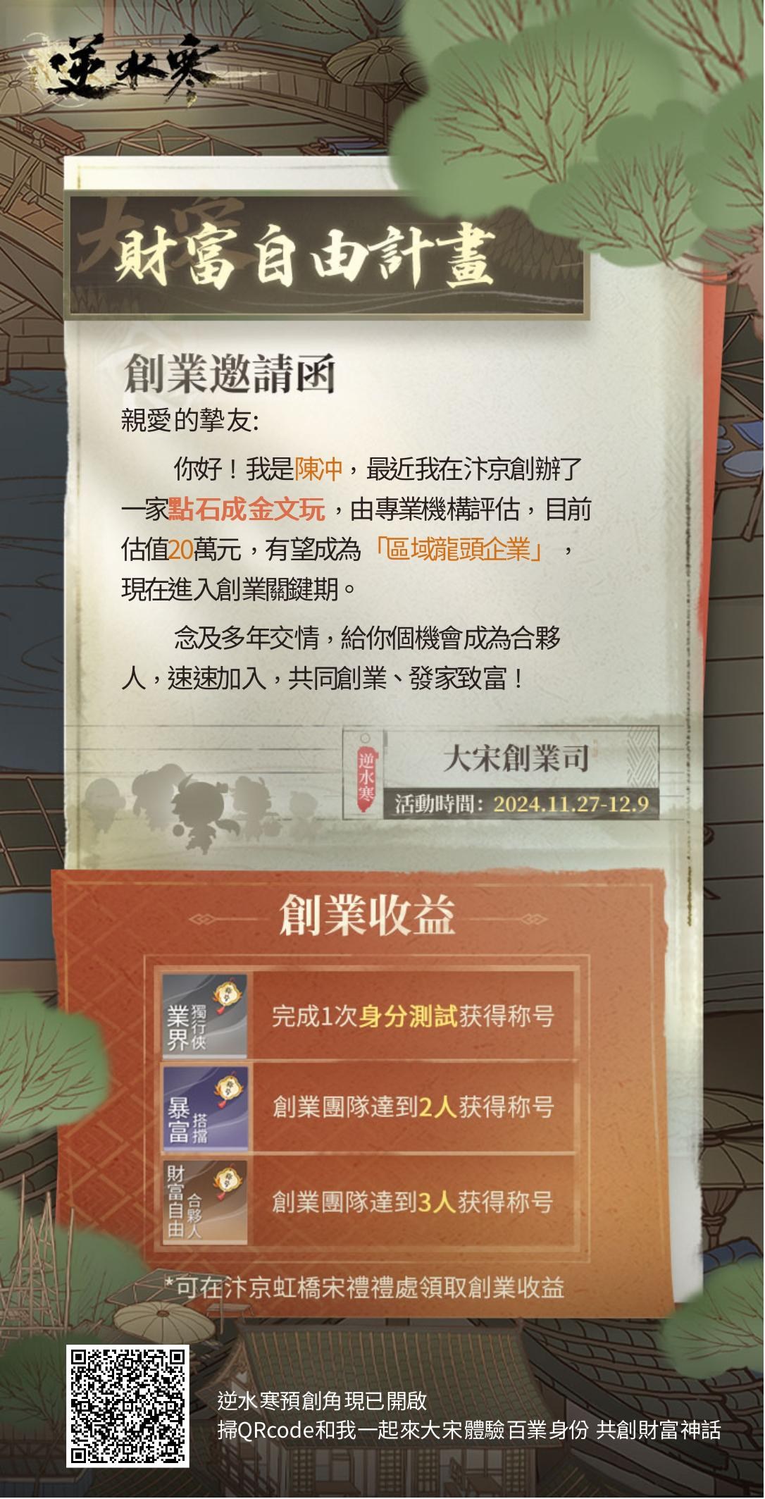 【問題】【創業活動-我要暴富】分享互助區 @逆水寒 哈啦板 - 巴哈姆特