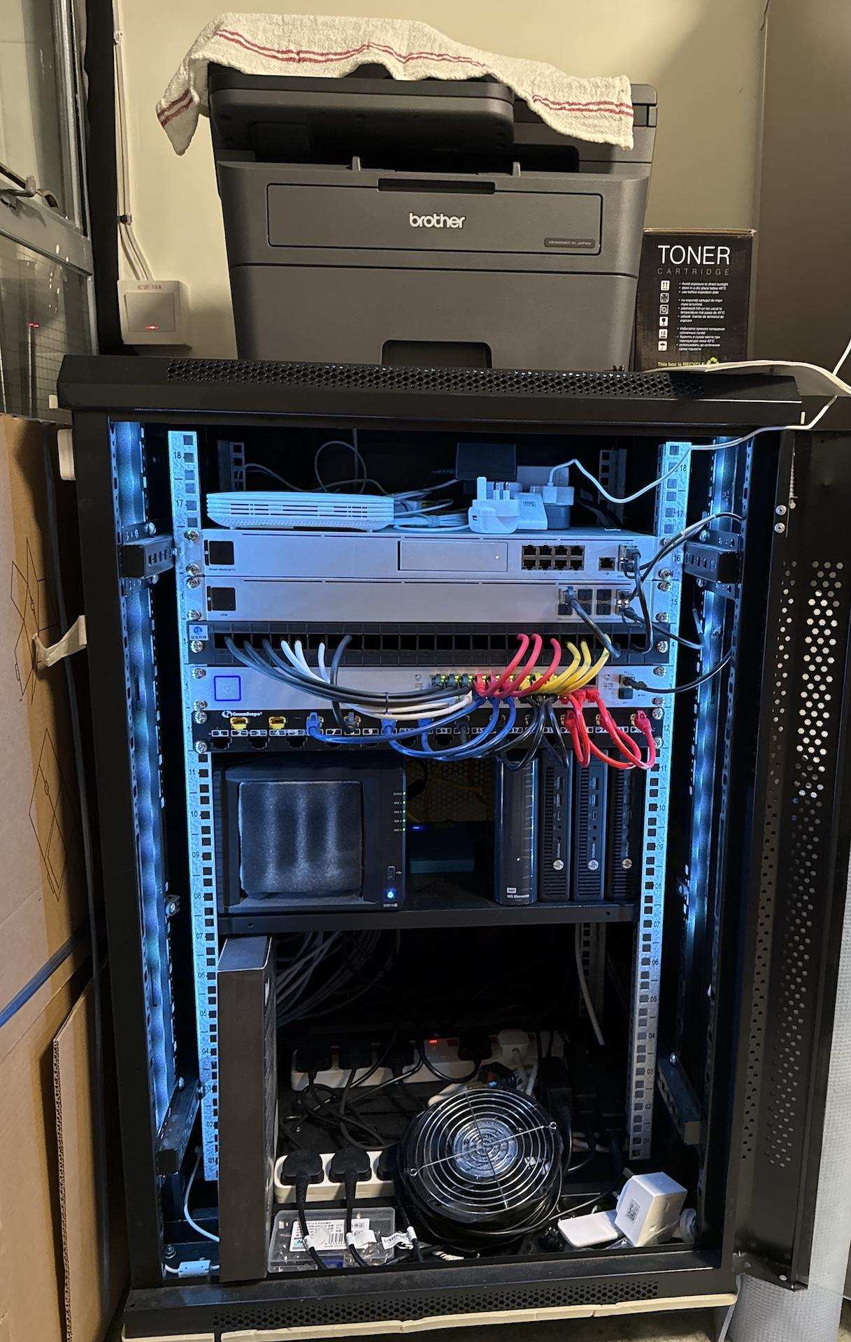 【閒聊】新環境。新機櫃(My new Home Server Rack) @電腦應用綜合討論 哈啦板 - 巴哈姆特