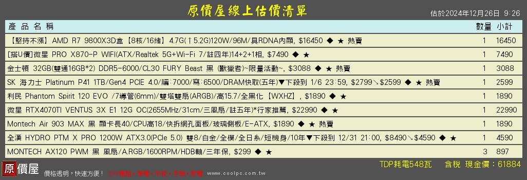 【問題】組一台60K左右的新主機 @電腦應用綜合討論 哈啦板 - 巴哈姆特
