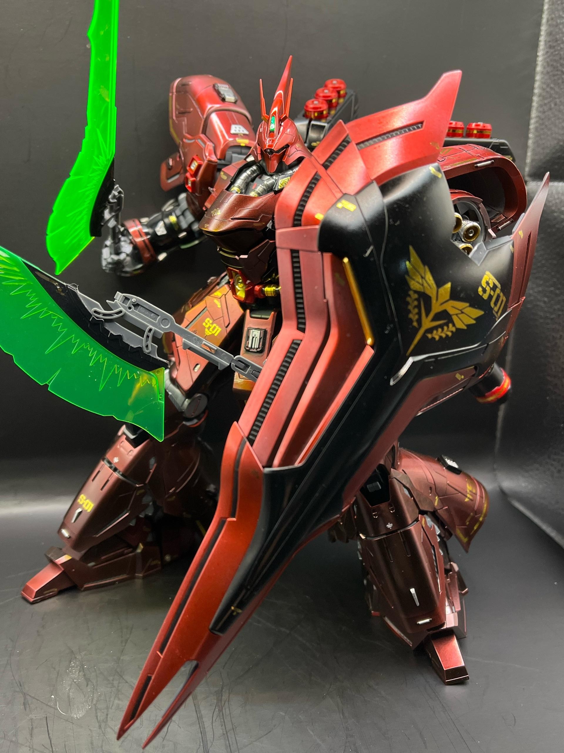 MG NEO ZEON MSN-04 MOBILE SUIT SAZABI “Ver.Ka” @模型技術與資訊哈啦
