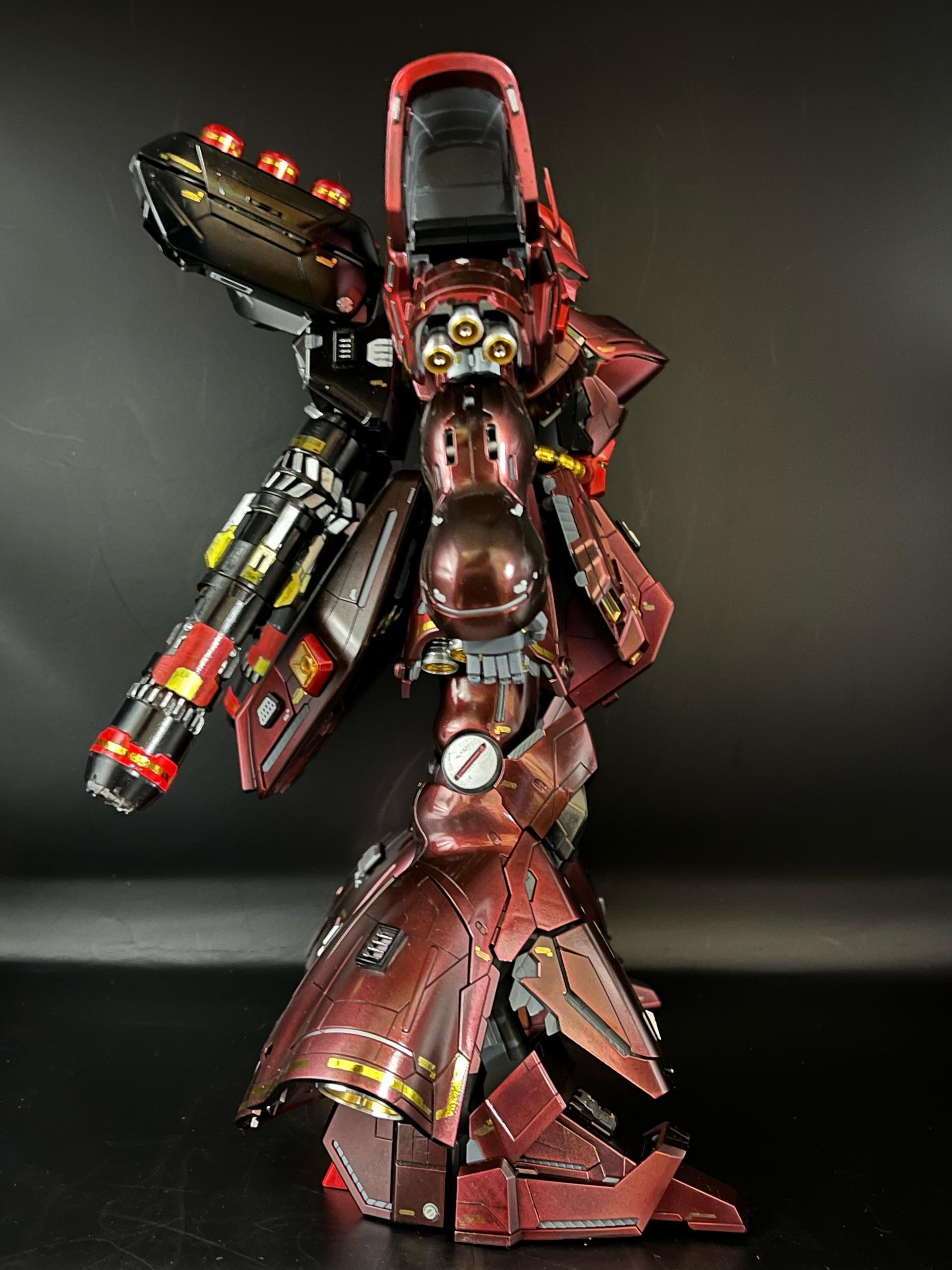 MG NEO ZEON MSN-04 MOBILE SUIT SAZABI “Ver.Ka” @模型技術與資訊哈啦