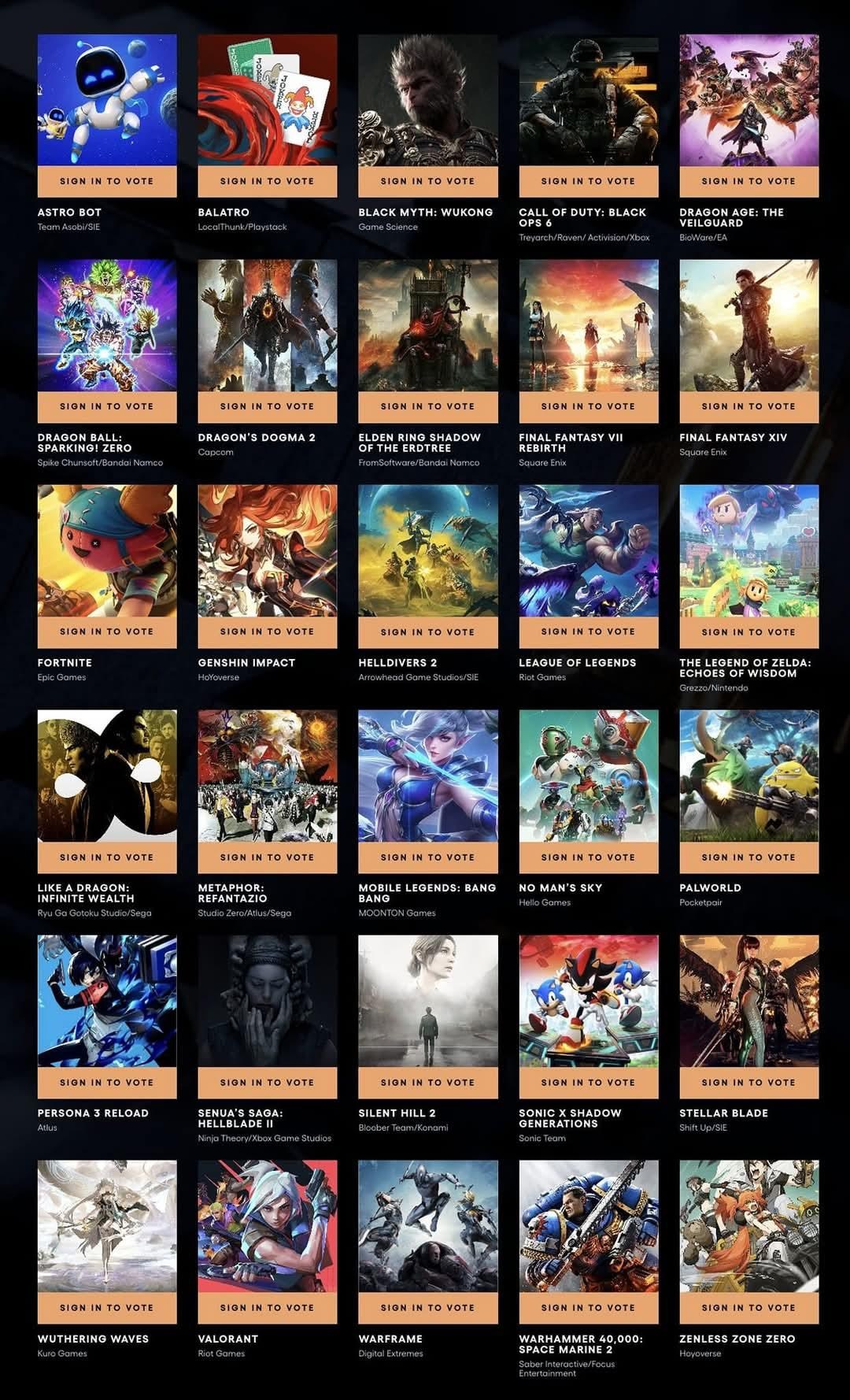 情報】鳴潮入圍TGA 2024 玩家之聲獎| 投票開放中@鳴潮哈啦板- 巴哈姆特