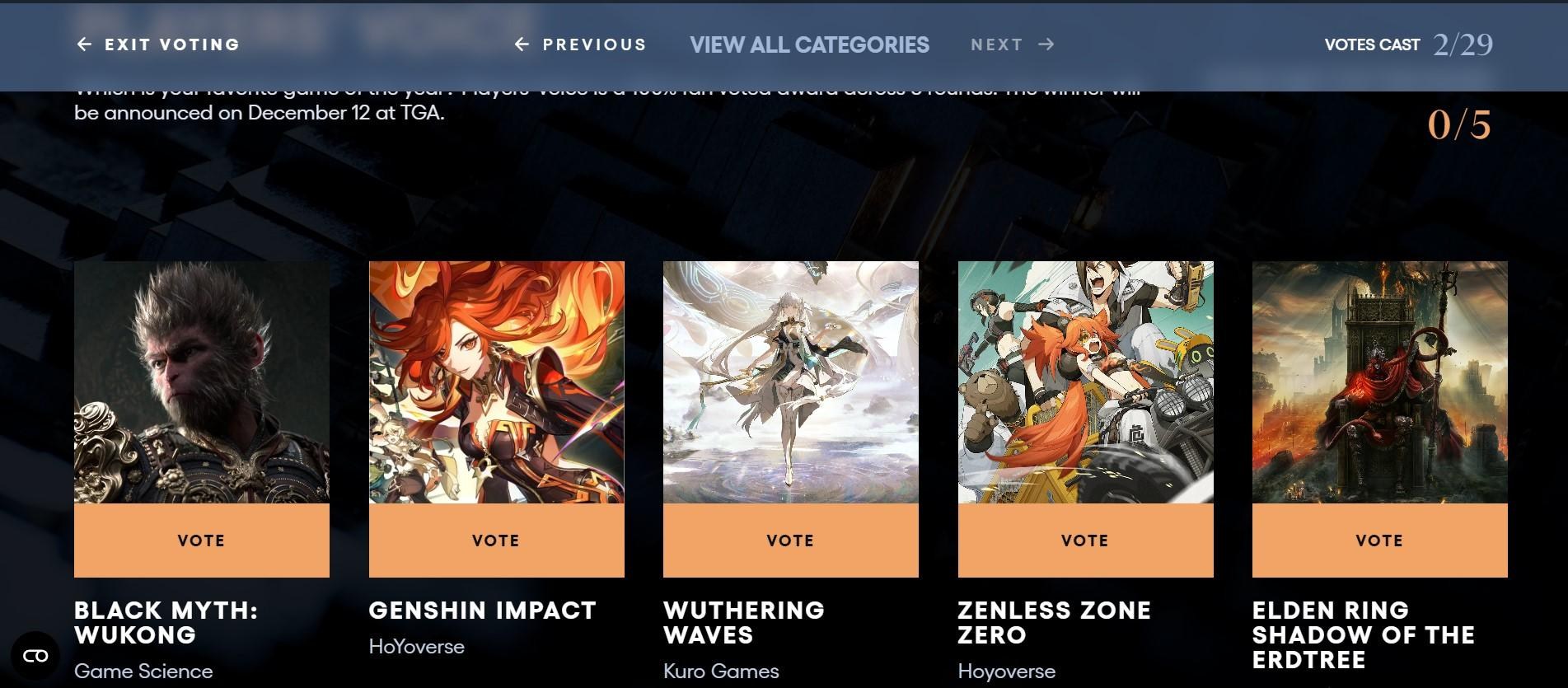 情報】鳴潮入圍TGA 2024 玩家之聲獎| 投票開放中@鳴潮哈啦板- 巴哈姆特