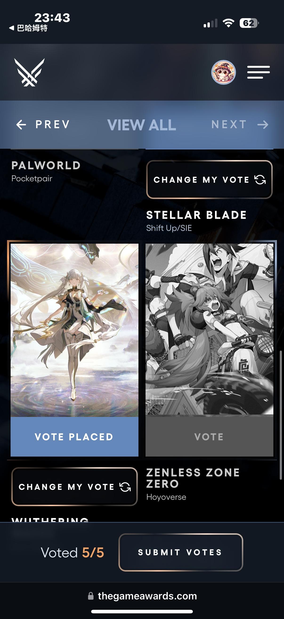 情報】鳴潮入圍TGA 2024 玩家之聲獎| 投票開放中@鳴潮哈啦板- 巴哈姆特