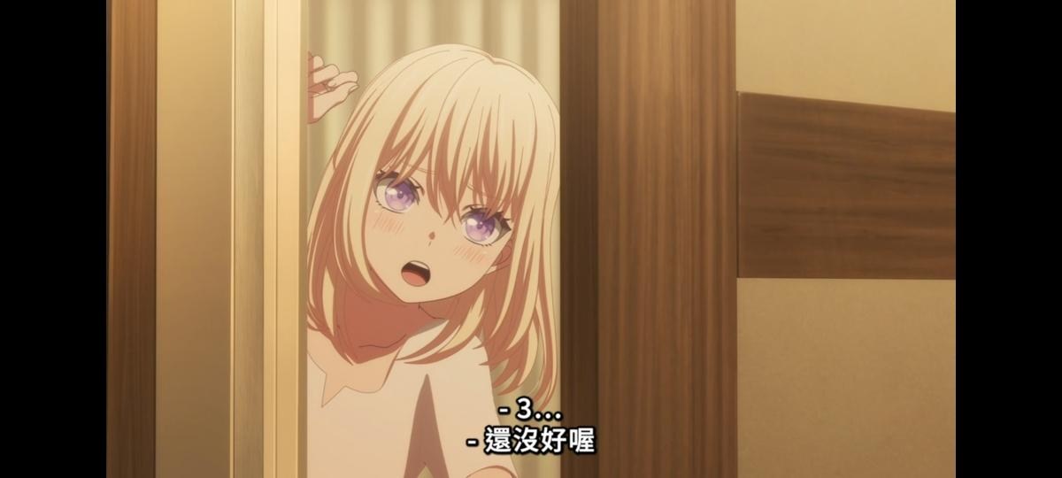 Adegan dari episode BanG Dream! Ave Mujica - karakter dalam ruang misterius