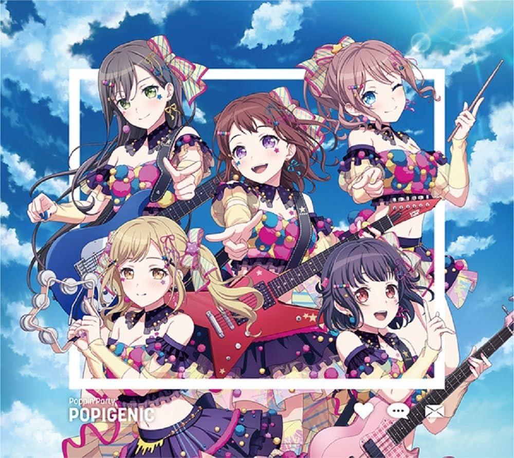 Poppin party、RAISE A SUILEN Blu-ray CD 開箱】Poppin'Party專輯------POPIGENIC【Blu-ray付生産限定盤
