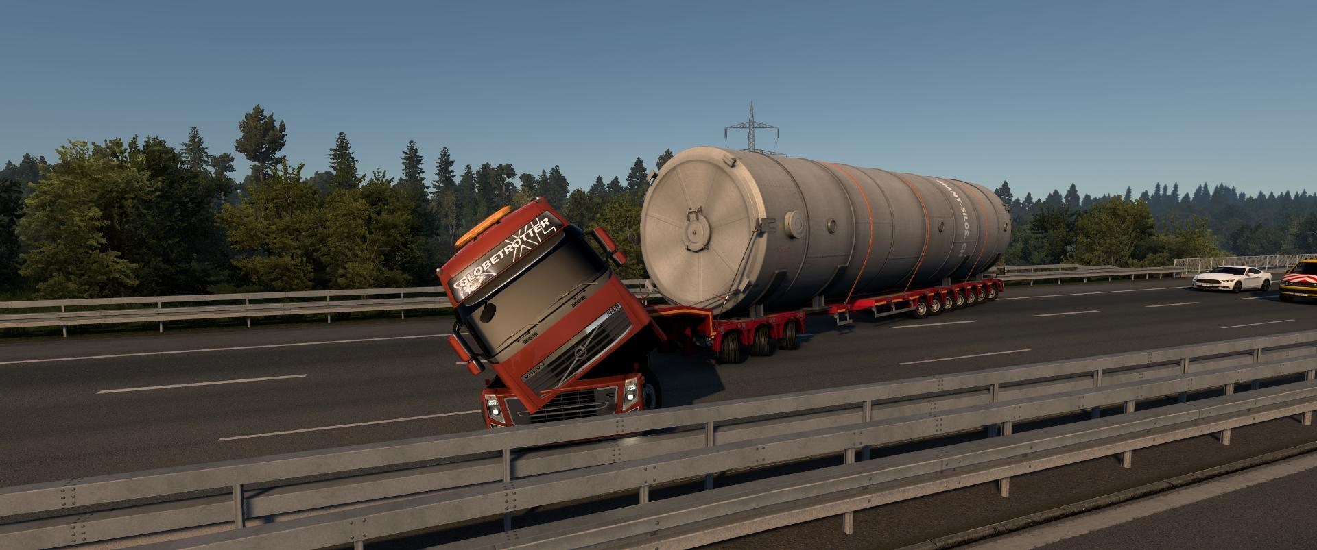 問題】把車撞壞有其他解法嗎... @歐洲美洲卡車模擬系列哈啦板- 巴哈姆特