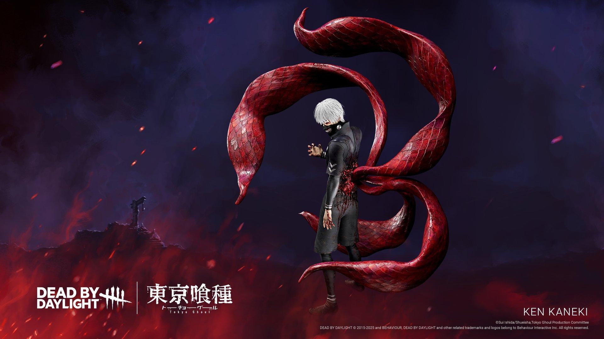 【情報】最新版權殺手謎底揭曉－《東京喰種》｜金木研 傳奇造型－神代利世確認登場｜正式預告片｜DLC及造型購買加贈徽章、旗幟 @Dead by ...