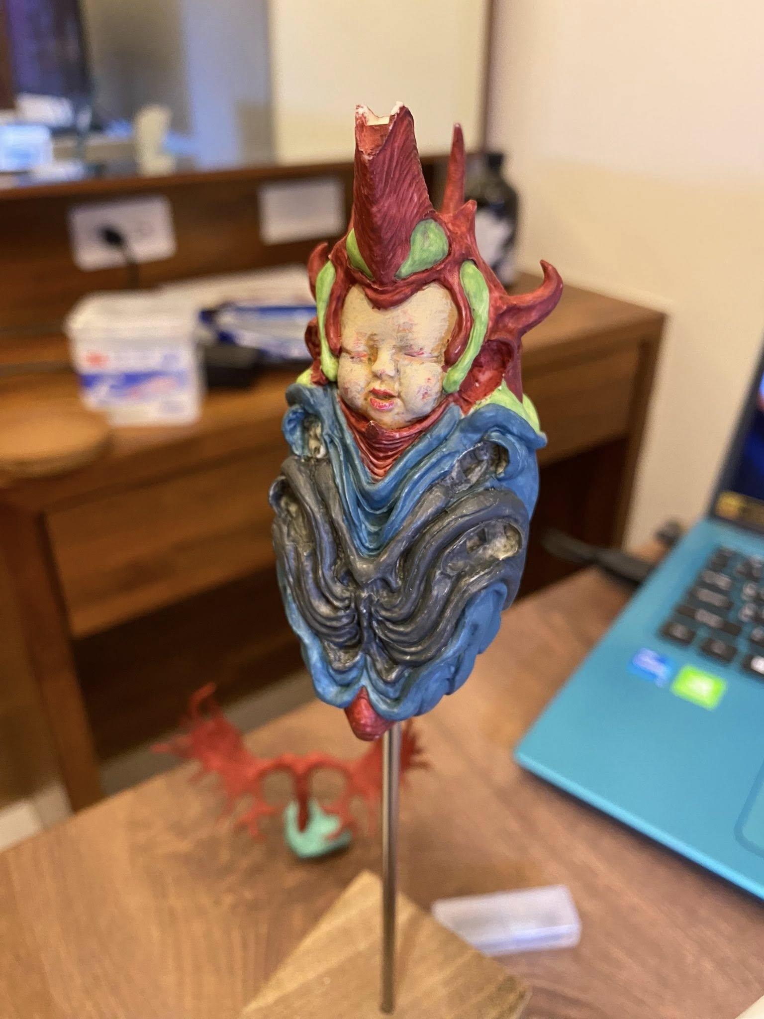 【閒聊】不專業製作，馬來西亞的「鹿角蟲」by原型師「Hector Lim」 @綜合公仔玩具討論區 哈啦板 - 巴哈姆特