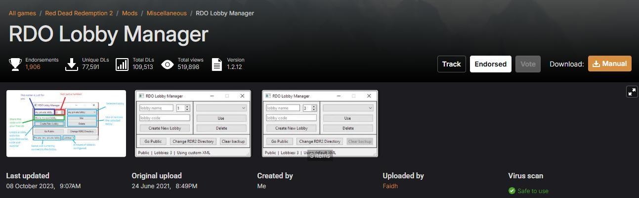 【攻略】使用小工具建立單人/私人戰局(RDO Lobby Manager) @碧血狂殺 哈啦板 - 巴哈姆特