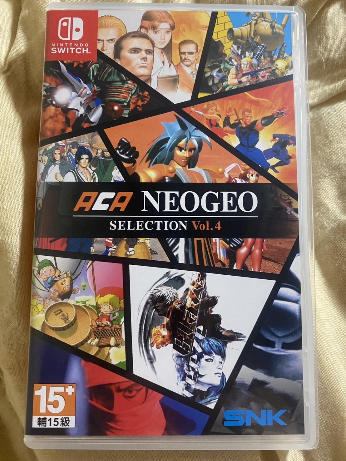 情報】《ACA NeoGeo 精選集Vol. 3 & 4/アケアカNEOGEO
