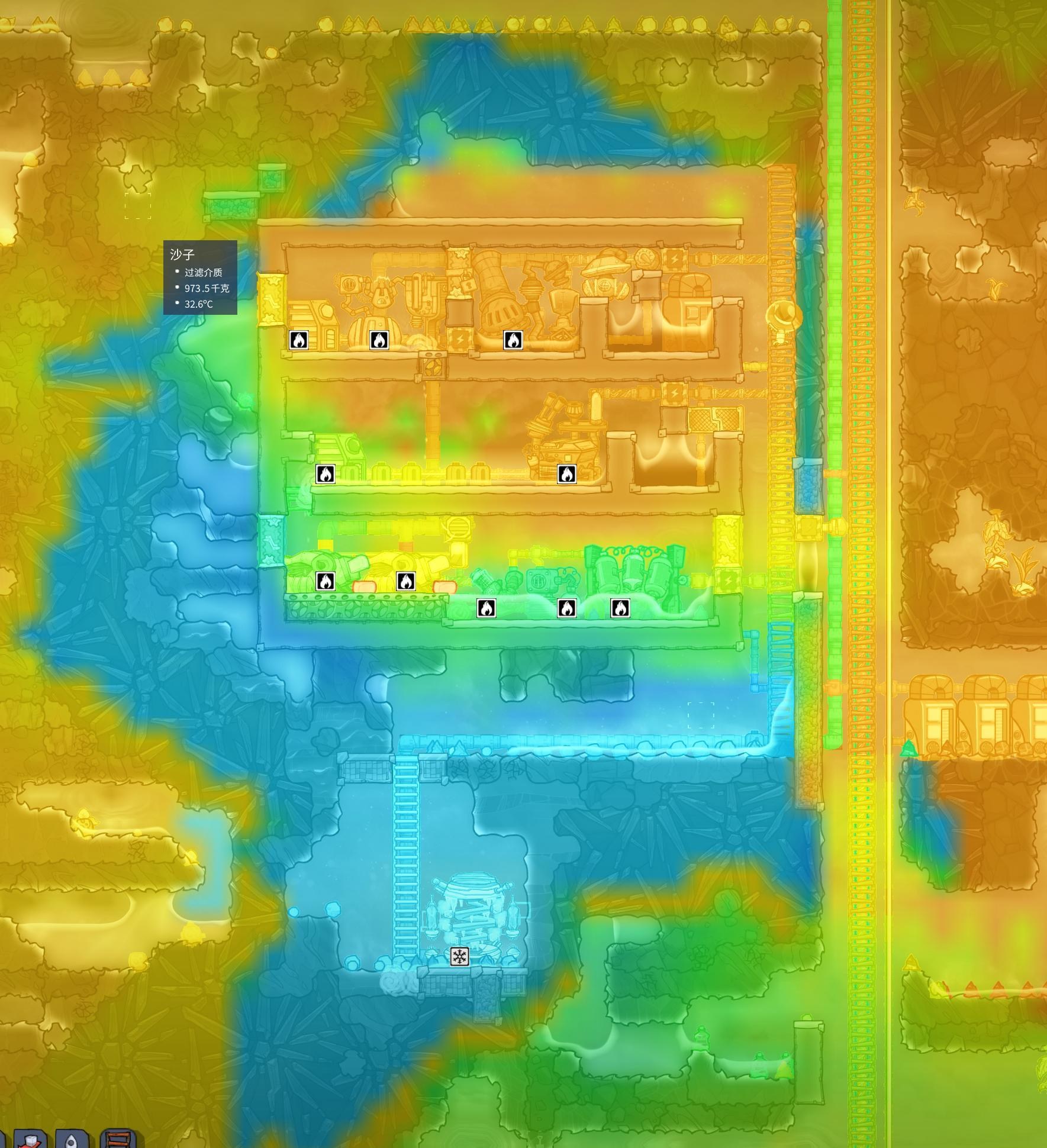 【問題】冰原溫度降不下來 @Oxygen Not Included 哈啦板 - 巴哈姆特