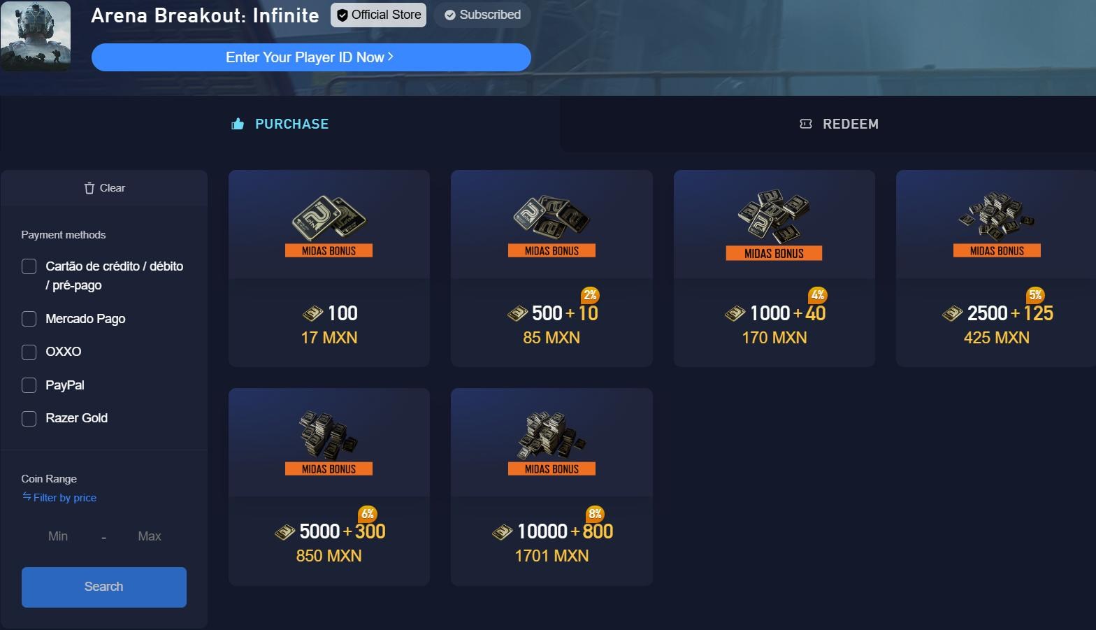 情報】PC版官網跨區買點券方法@暗區突圍Arena Breakout 哈啦板- 巴哈姆特