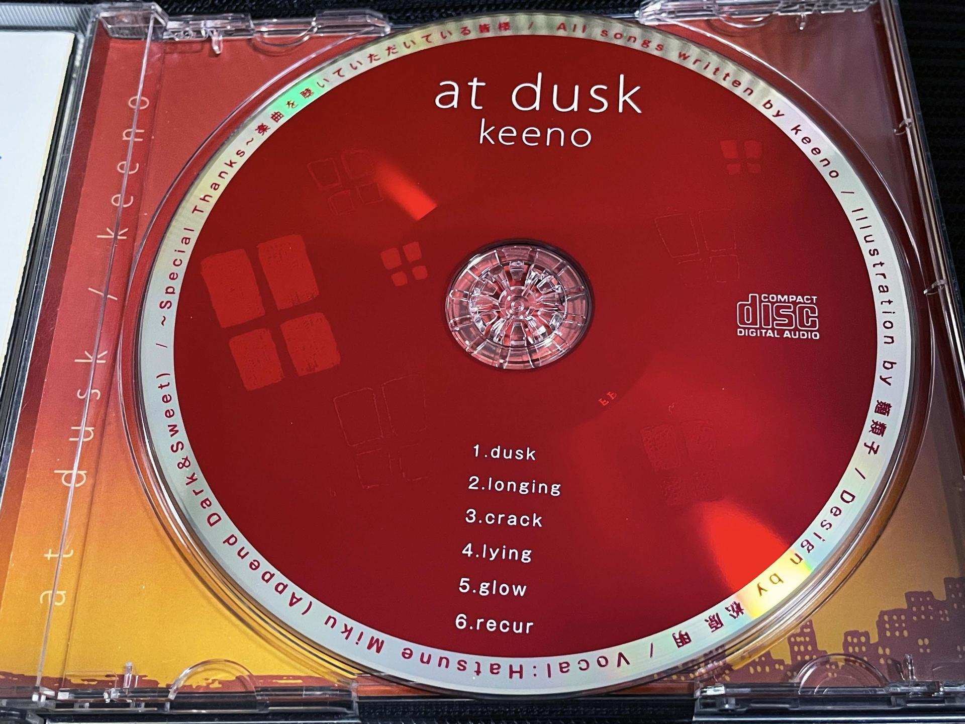 專輯分享」keeno - at dusk 1st Album - mikuingot的創作- 巴哈姆特
