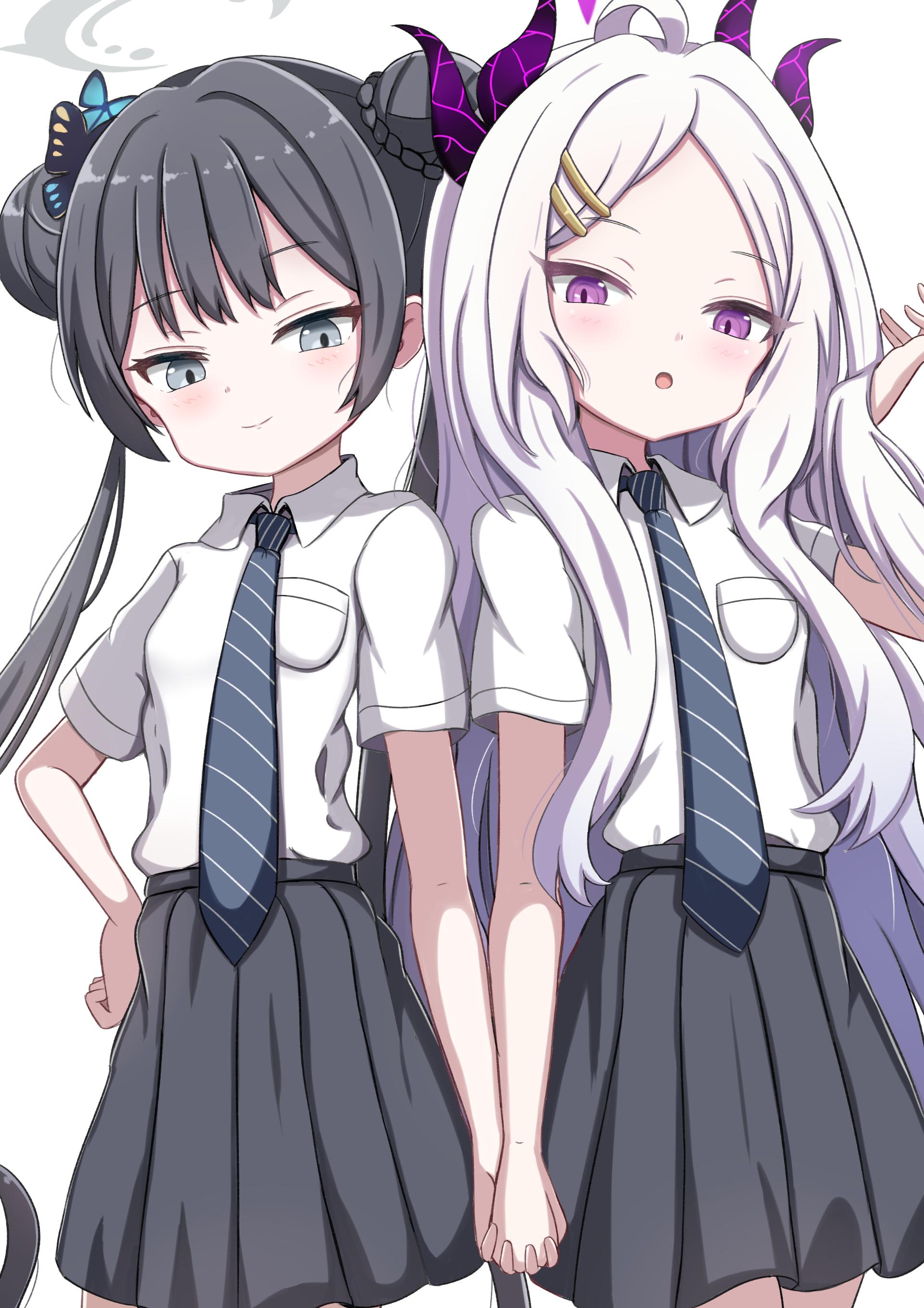 【繪圖】妃姬＆陽奈 @蔚藍檔案 哈啦板 - 巴哈姆特