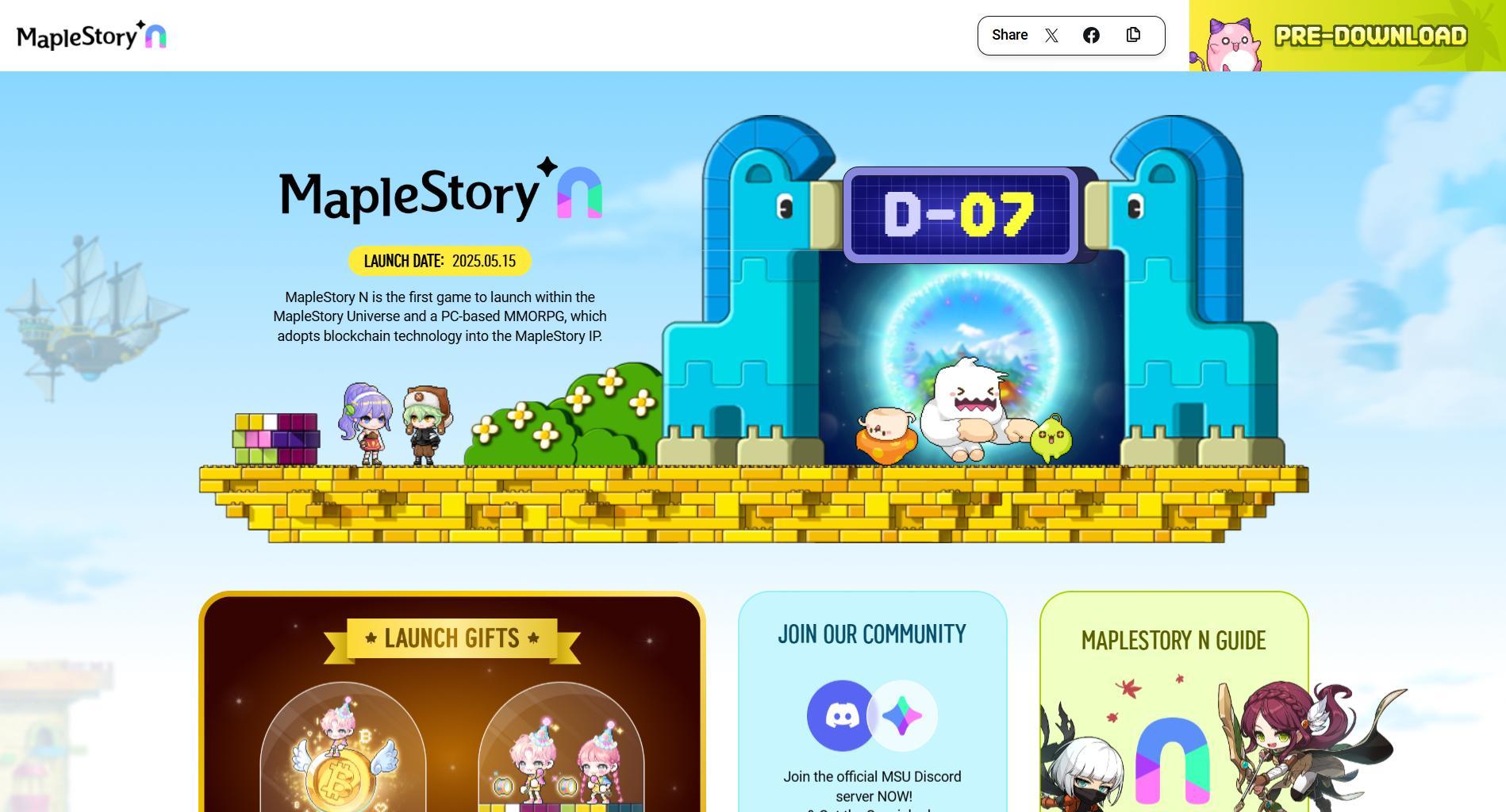 情報】重磅！楓之谷Ｎ 將於5/15 日上線，最新官方空投與獎勵怎麼拿？ @楓之谷宇宙哈啦板- 巴哈姆特