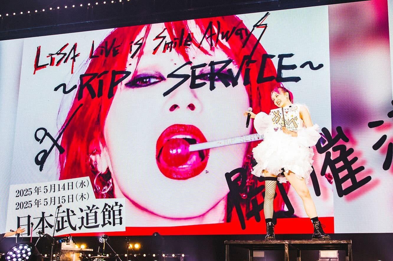 2025 5/13~5/18 LiSA LiVE 武道館~RiP SERViCE~ & ROY 快閃店& ZTMY 名