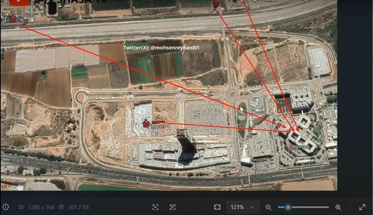 情報】以色列摩薩德總部基地和情報中心遭伊朗導彈突防@軍事策略哈啦板- 巴哈姆特