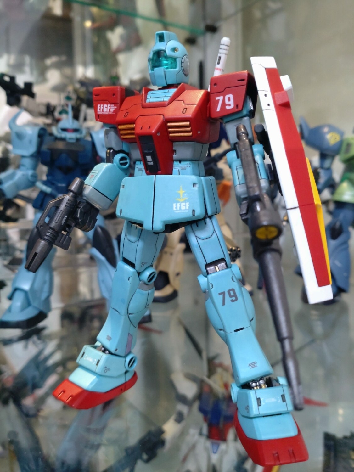 【作品分享】HGUC-吉姆 @模型技術與資訊 哈啦板 - 巴哈姆特