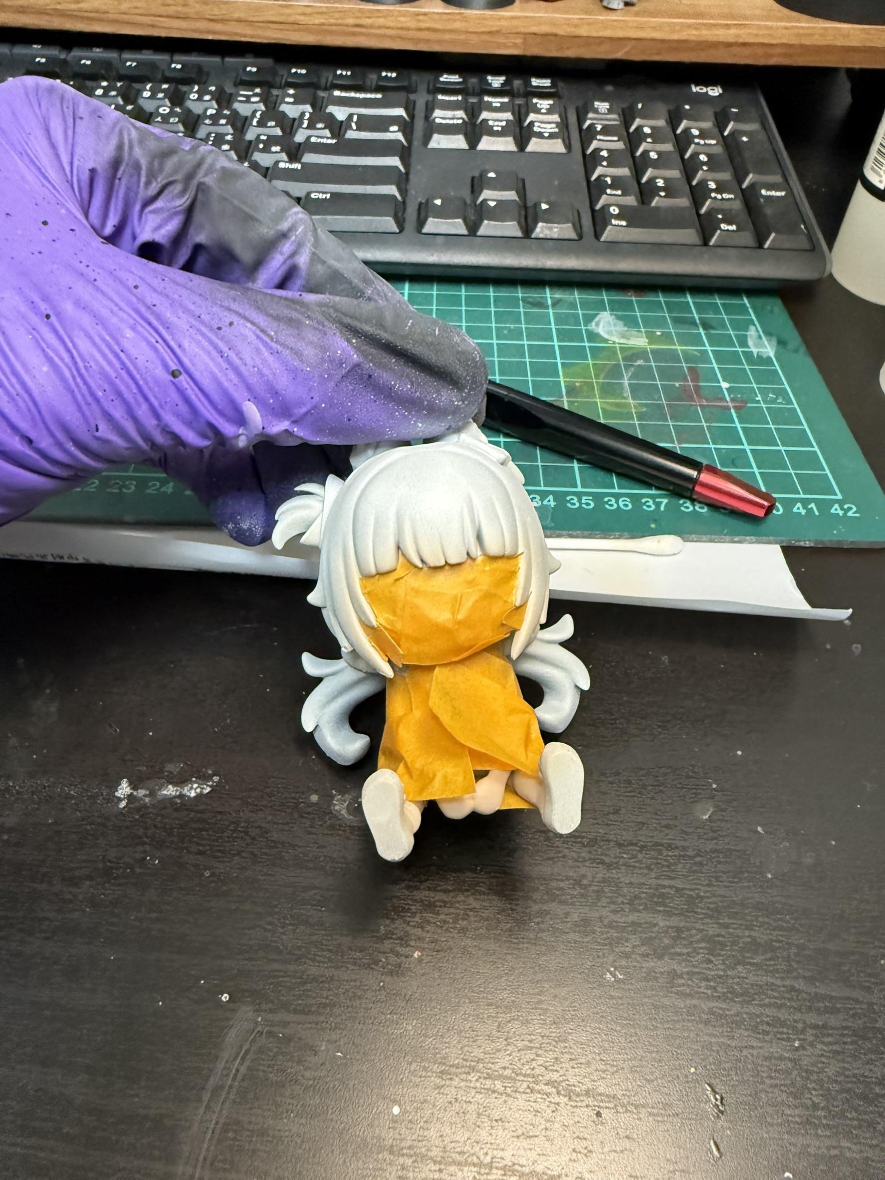 【模型塗裝】SABA的Chibi模型上色 - a22300347的創作 - 巴哈姆特