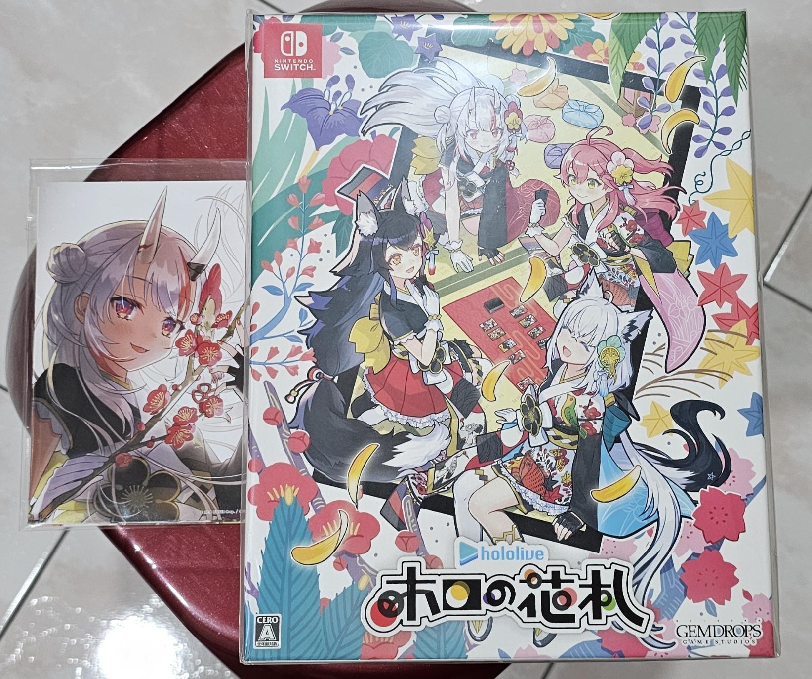 心得】不專業開箱「ホロの花札」特別生産hololive公式版@虛擬