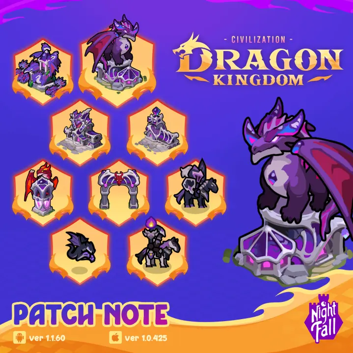 【問題】 Android Version: 1.1.60 iOS Version: 1.0.425 @Nightfall: Kingdom ...