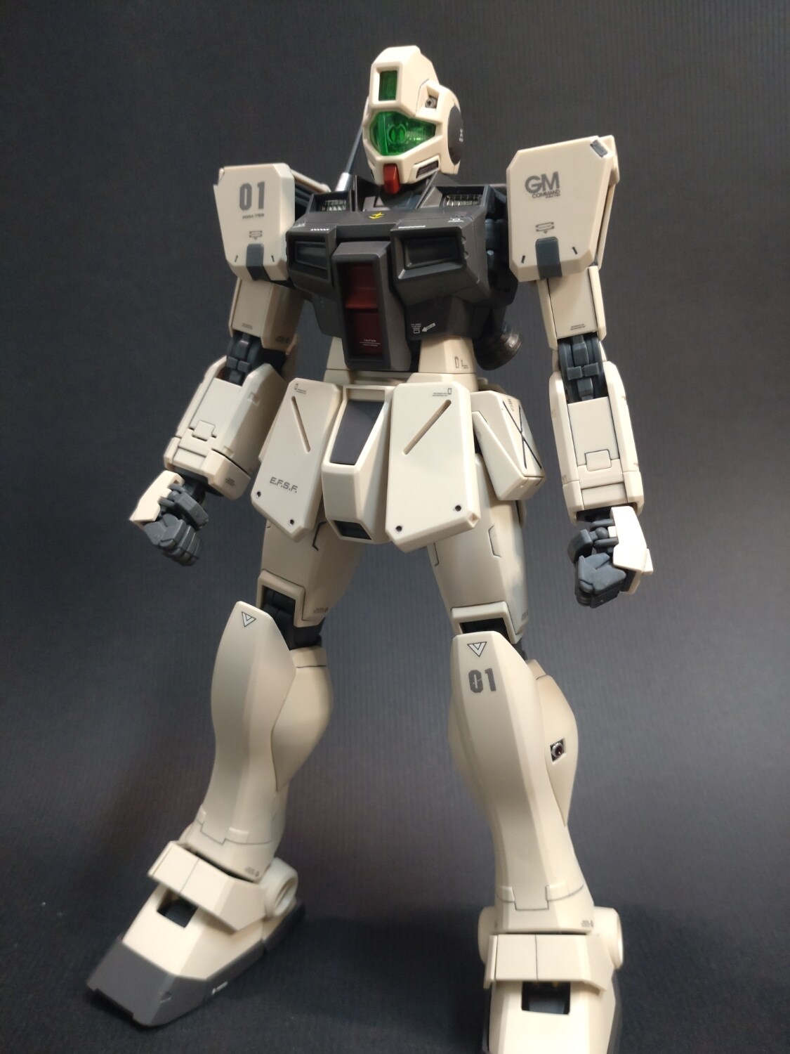 【作品分享】MG 吉姆指揮官 @模型技術與資訊 哈啦板 - 巴哈姆特