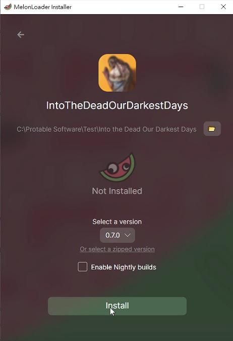 【心得】如何 安裝 MelonLoader 通用模組載入器 to Into The Dead Our Darkest Days《勇闖死人谷 ...
