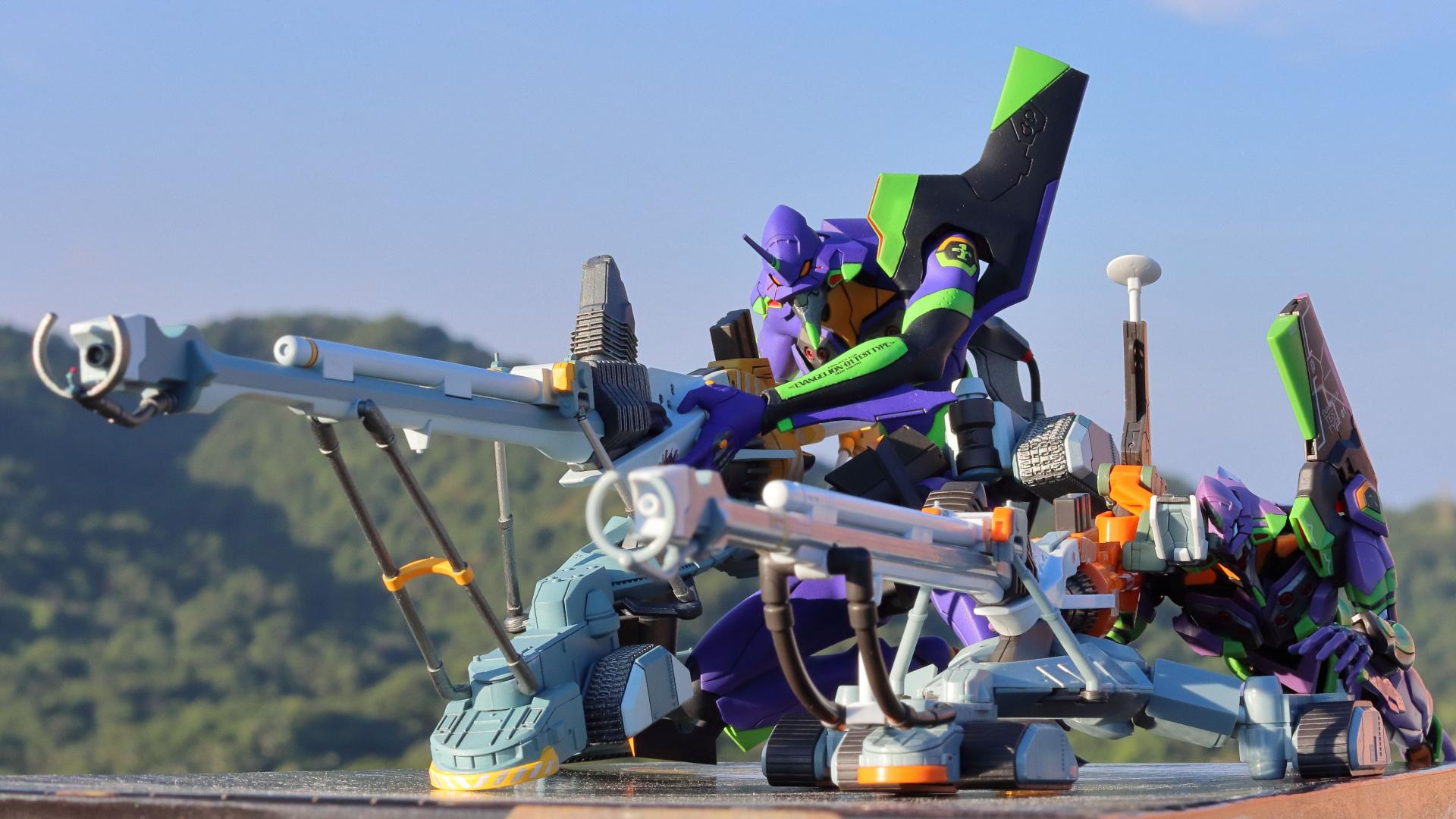 【作品分享】真嗣好長一管炮！海洋堂 ARTPLA 初號機 屋島作戰 EVA 新世紀福音戰士 @模型技術與資訊 哈啦板 - 巴哈姆特