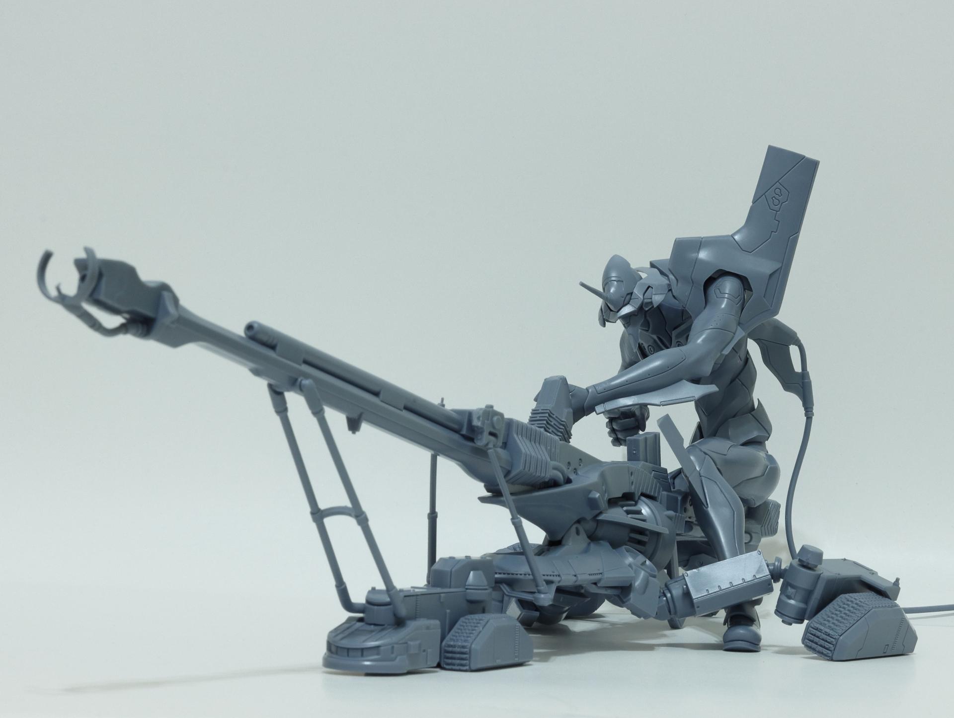 【作品分享】真嗣好長一管炮！海洋堂 ARTPLA 初號機 屋島作戰 EVA 新世紀福音戰士 @模型技術與資訊 哈啦板 - 巴哈姆特