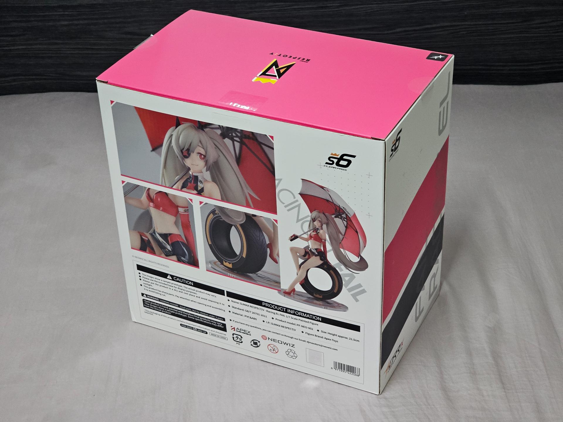 心得】開箱APEX-TOYS DJMAX RESPECT/V Racing EL CLEAR & Racing