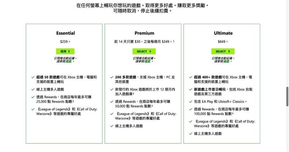 【情報】微軟宣布即日起Xbox Game Pass訂閱層級推出全新訂閱層級，XGPU一個月649元，Ubisoft+Classic加入XGPU ...