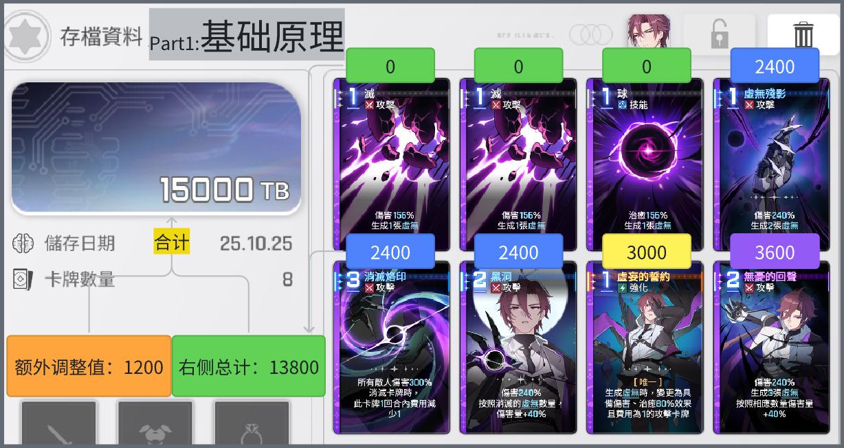 討論】【搬運】【隱藏評分與存檔值上限-續篇TB分可能算法與遺留分】PART2 (更新) @卡厄思夢境哈啦板- 巴哈姆特