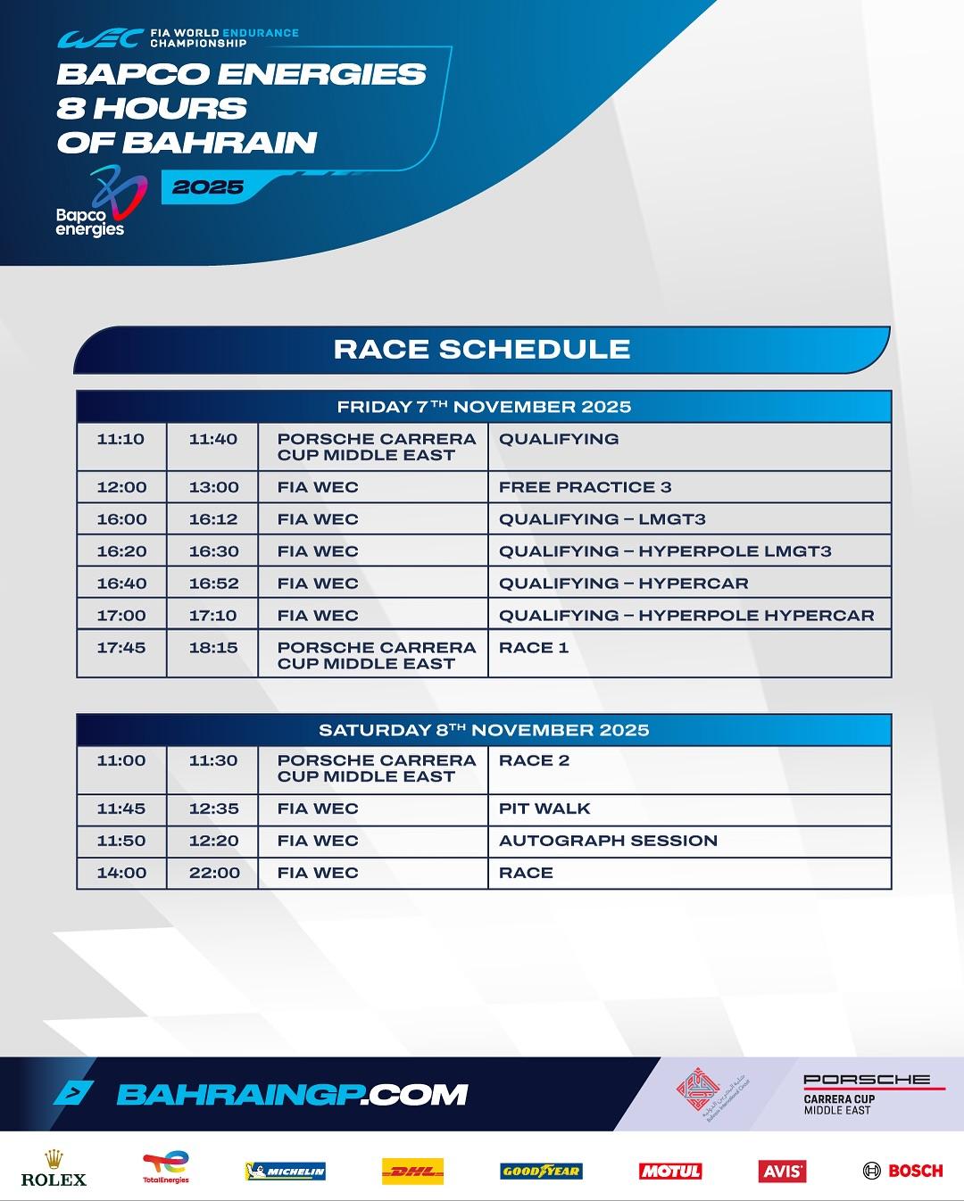 情報】2025 WEC 最終戰巴林8小時@跑車浪漫旅系列(GT & TT) 哈啦板- 巴哈姆特