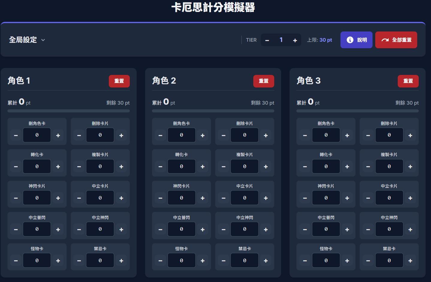 討論】卡厄斯計分模擬器V2.2.1 @卡厄思夢境哈啦板- 巴哈姆特