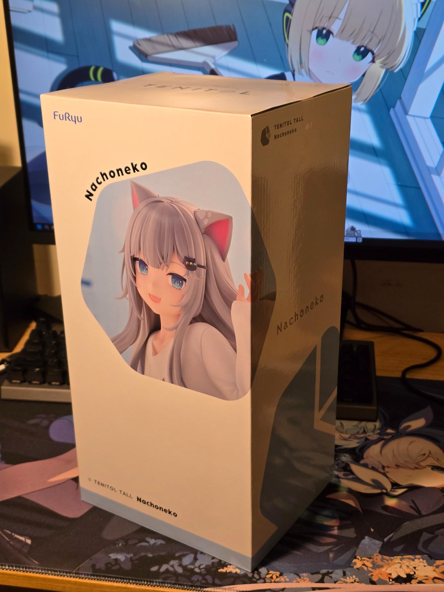 FuRyu TENITOL TALL Vtuber Nachoneko 甘城なつき開箱- ye11der7的創作