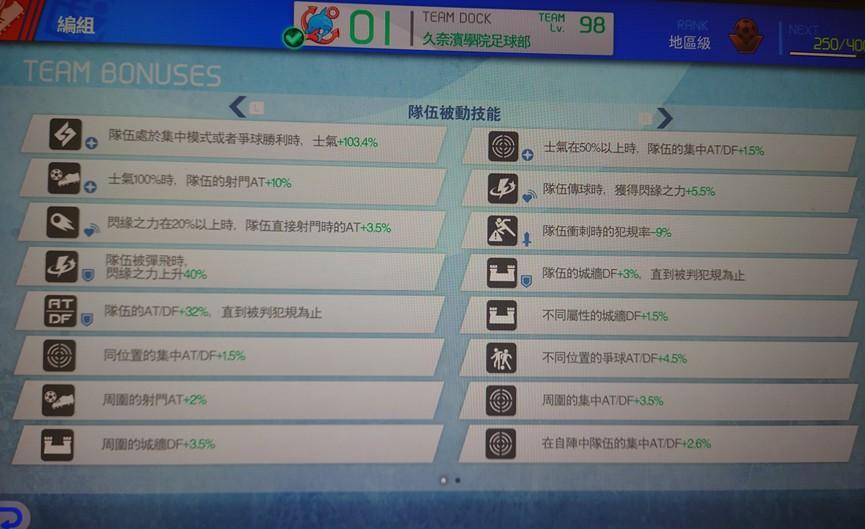 討論】請問正義粗暴流的最佳教練/經理被動怎麼配比較好@閃電十一人系列