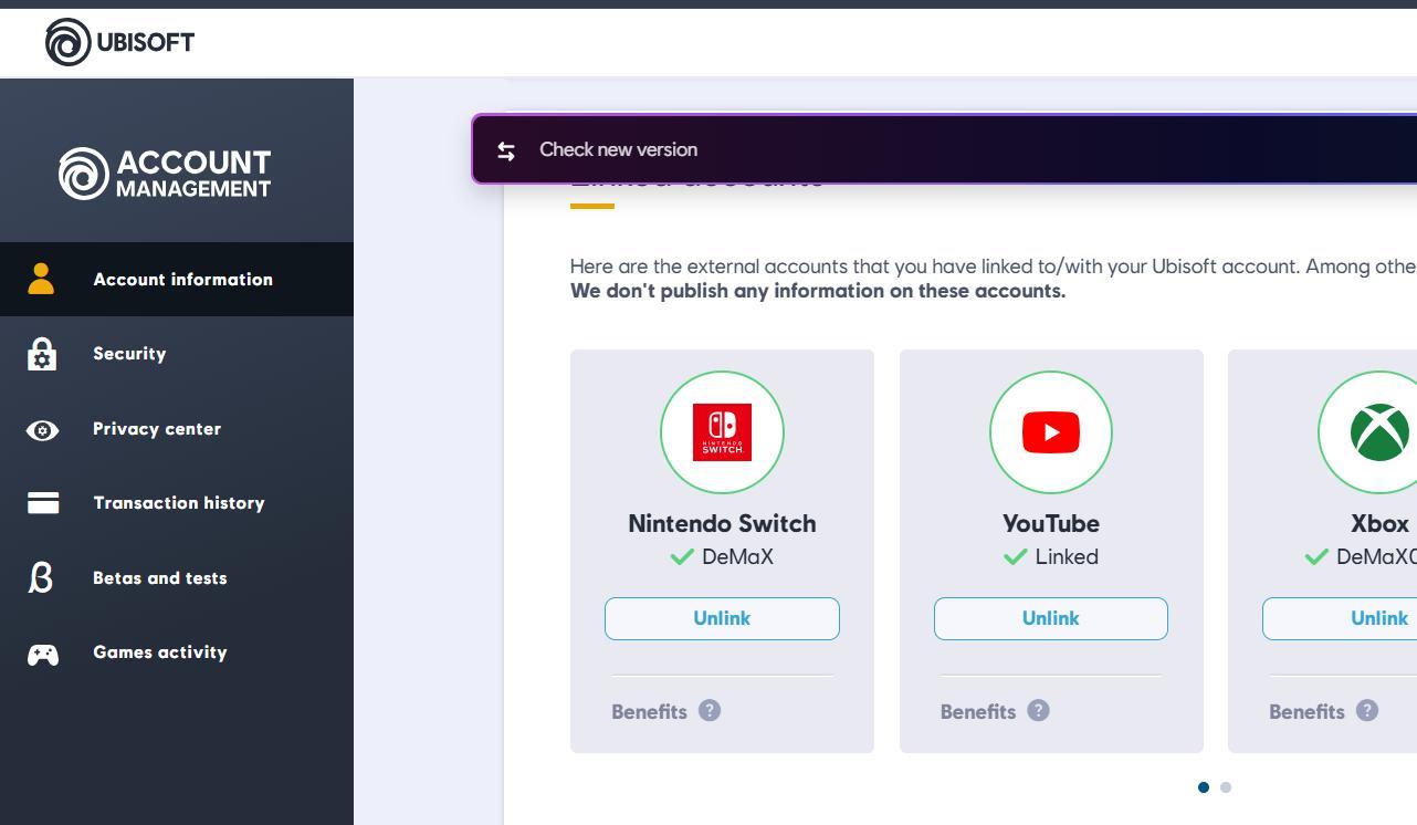 RE:【問題】如何把已連結的Ubisoft connect解除，再用另一個的NS Account登入 @舞力全開 系列 哈啦板 - 巴哈姆特