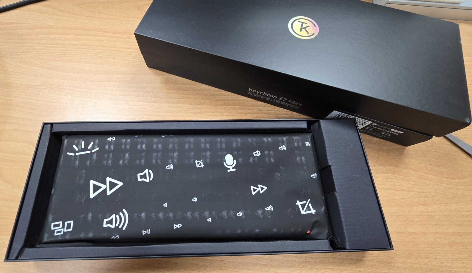 心得】少見的矮軸全鋁鍵盤Keychron Z7 Max 開箱@電腦應用綜合討論哈啦