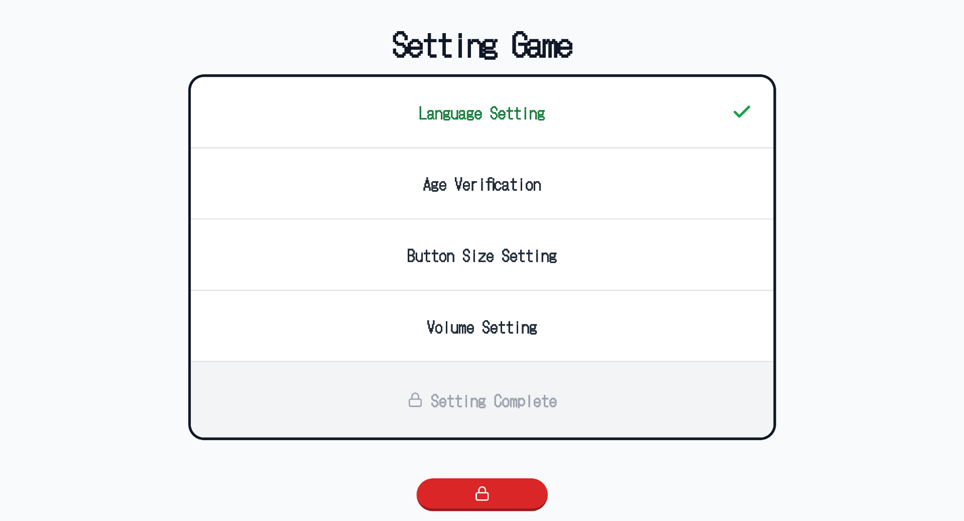 設定遊戲的遊戲《Setting Game》 - manchen0402的創作 - 巴哈姆特