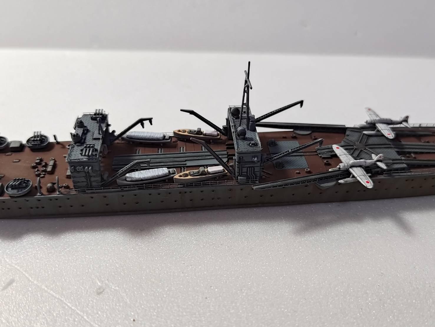 青島1/700 日本海軍日進號特殊潜航艇母艦/水上機母艦- s95303012的創作