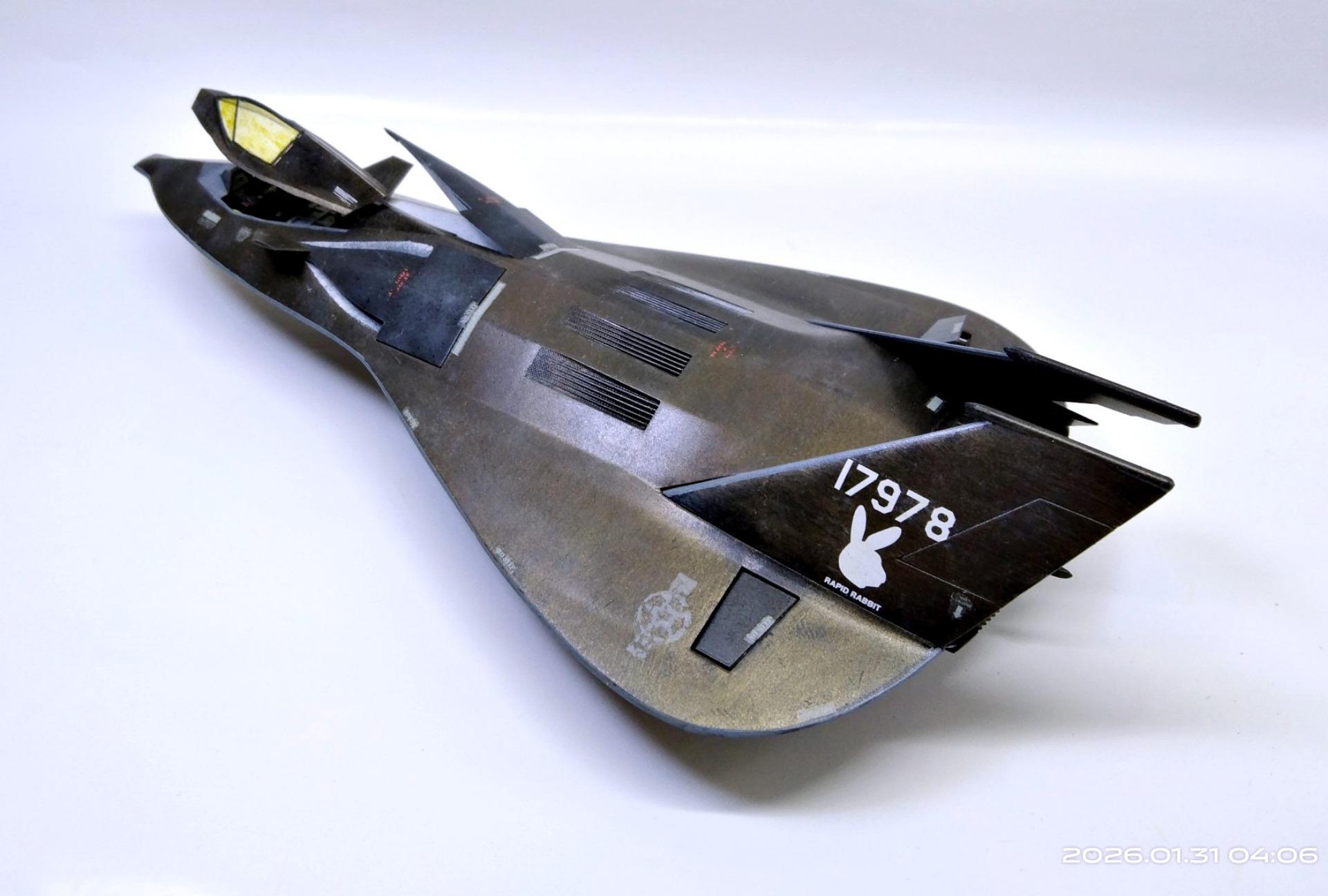 Italeri 1/72 F-19 Stealth Fighter - Ready for Inspection