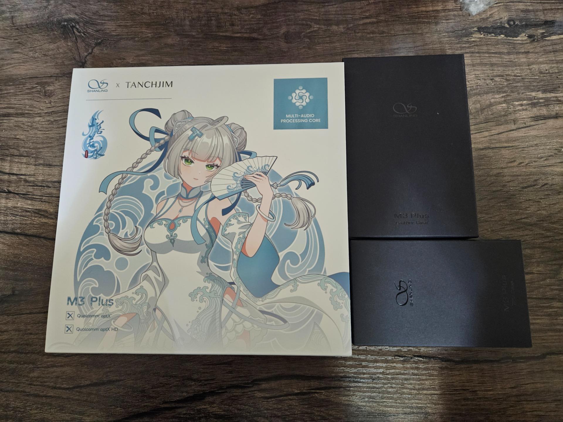 心得】開箱Shanling × 天使吉米Tanchjim M3 Plus 淺野天琪・上善若水