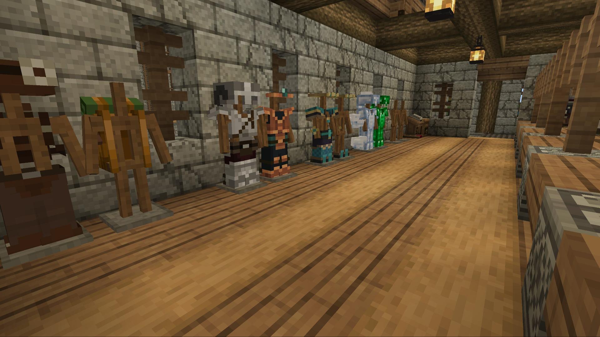 [達人專欄] MINECRAFT 建築 鍛治屋與裝備商店。 - finalm的創作 - 巴哈姆特