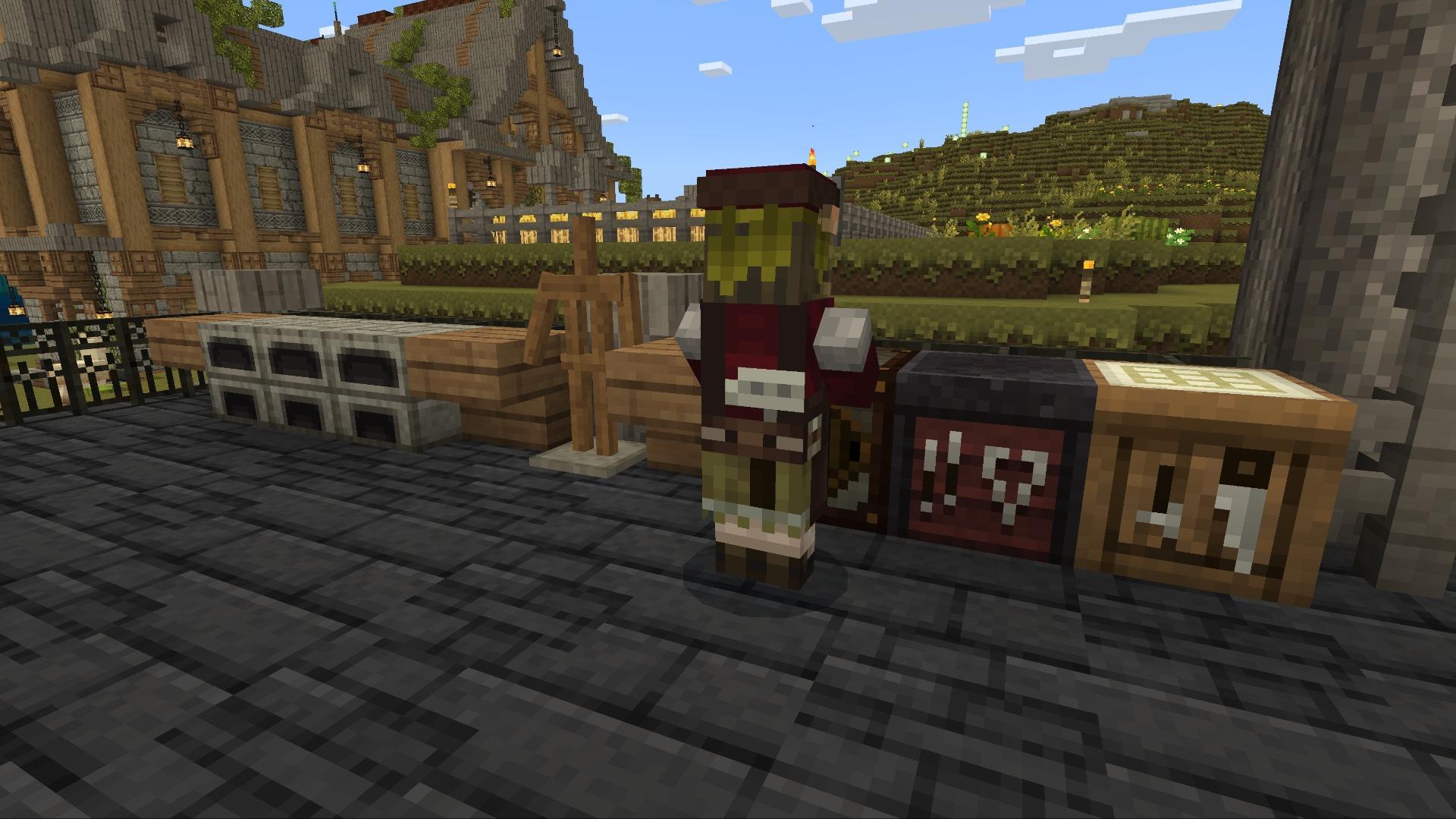 [達人專欄] MINECRAFT 建築 鍛治屋與裝備商店。 - finalm的創作 - 巴哈姆特