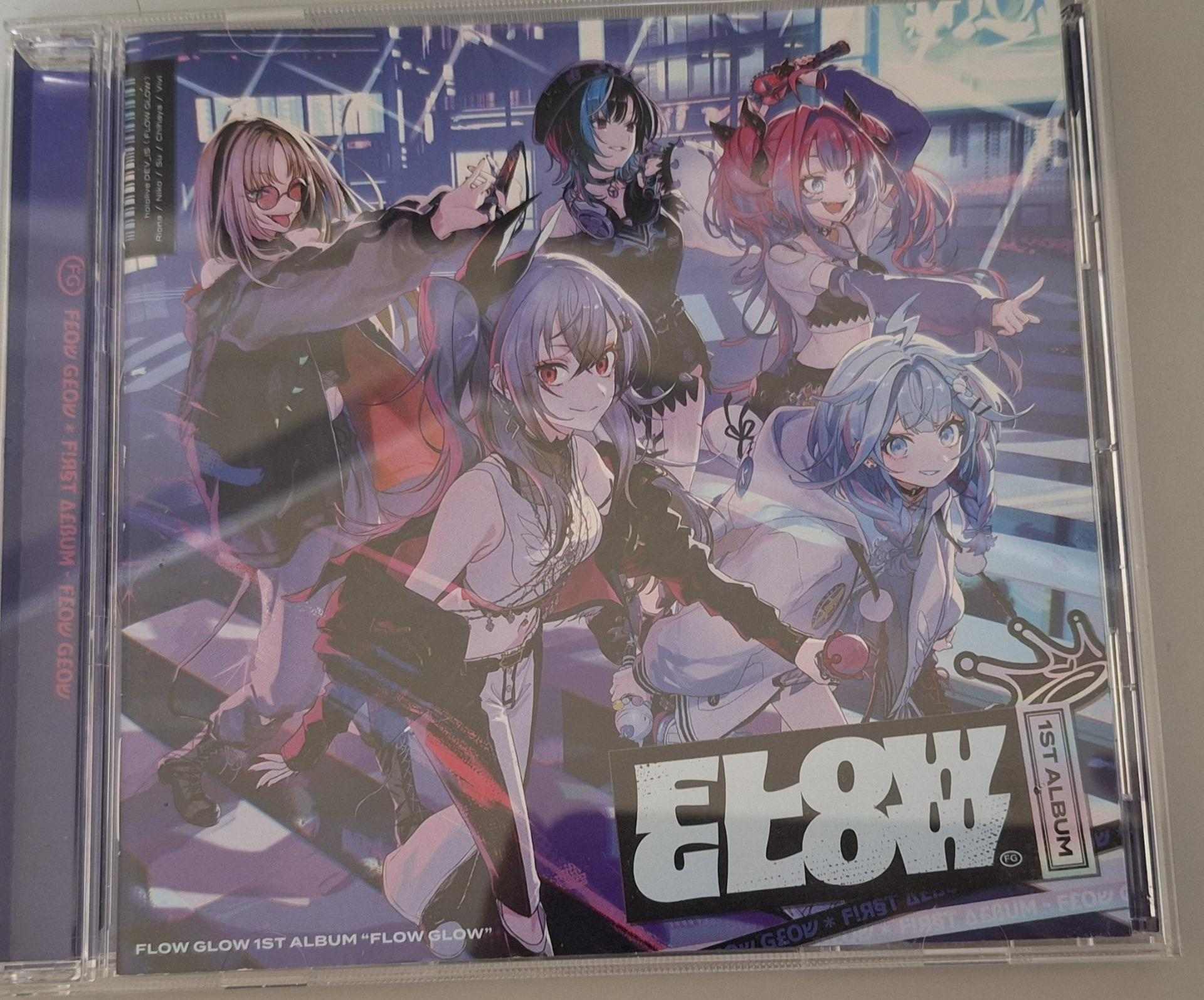 開箱文] Hololive FLOW GLOW 1st Album『FLOW GLOW』EC数量限定盤