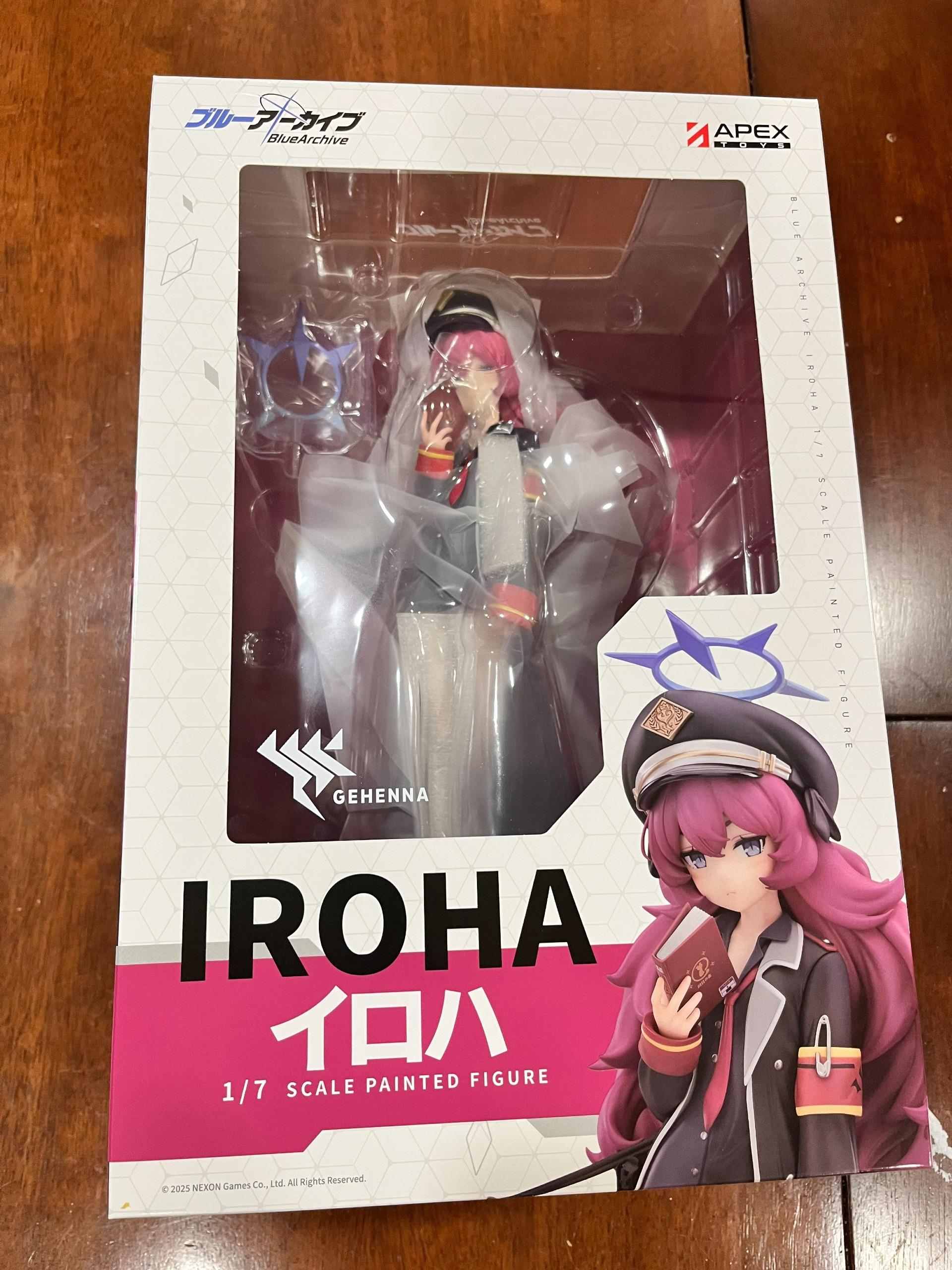 心得】簡易開箱APEX ブルーアーカイブイロハ1/7 完成品フィギュア@蔚藍